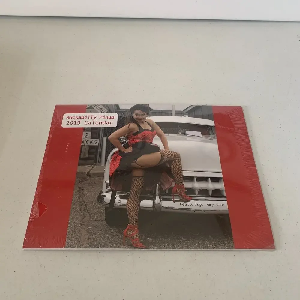 Rockabilly PinUp 2019 Calendar Brand New Sealed Featuring Amy Lee